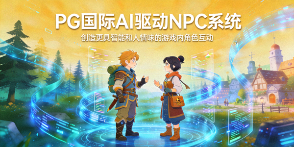PG国际AI驱动NPC系统 - 创造更具智能和人情味的游戏内角色互动