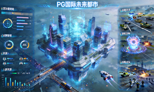 PG国际未来都市策略游戏画面 - 展示高科技城市管理与战略对决
