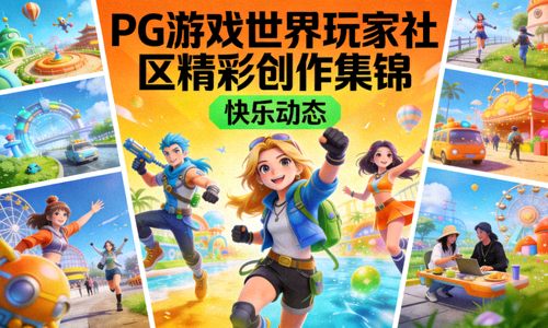 PG游戏世界玩家社区精彩创作集锦 - 快乐动态新闻配图